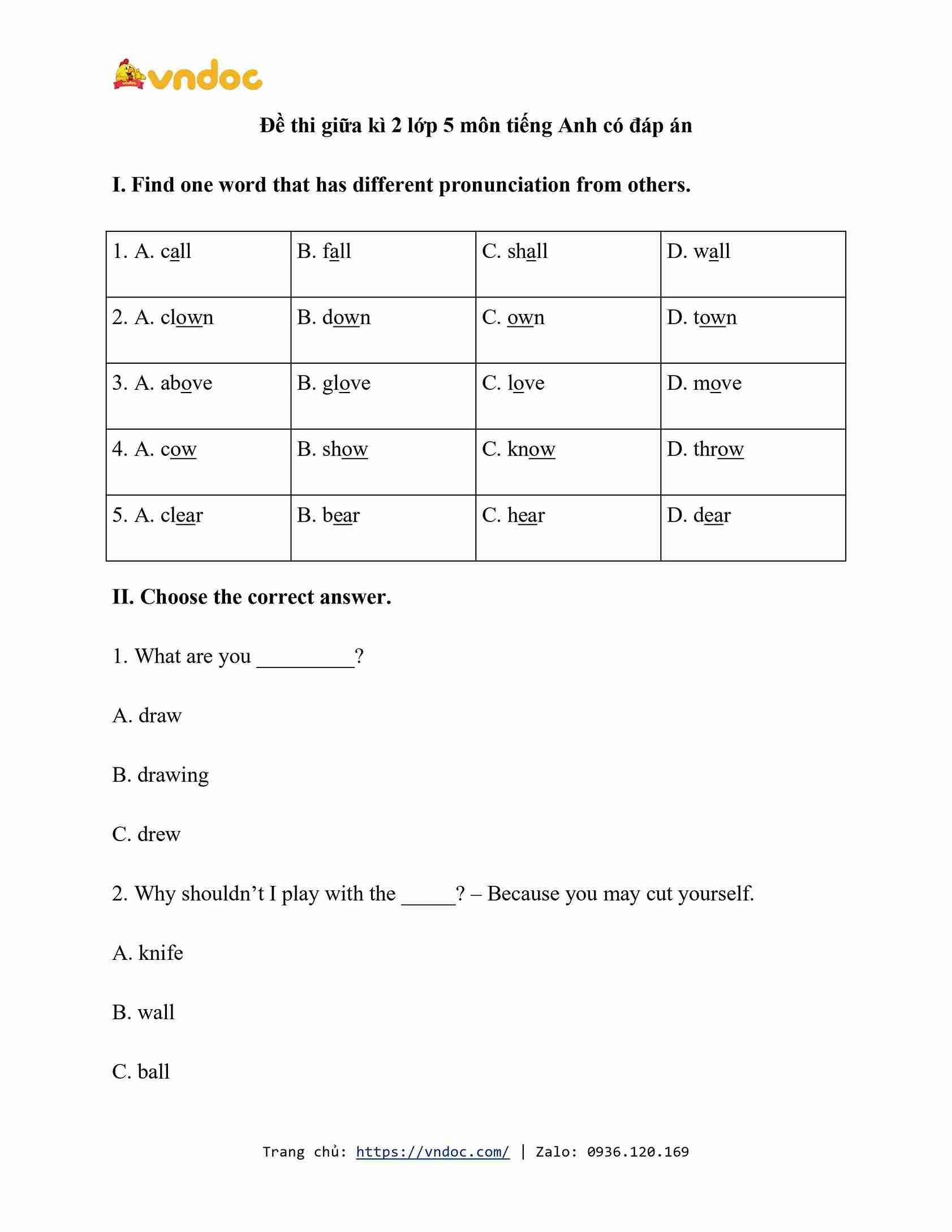 de thi hoc ki 2 mon tieng anh lop 5 de so 1 hinh anh 1 1*578082