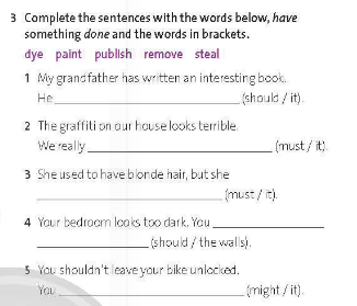 Friends Global 11 Workbook Unit 7 7D Grammar