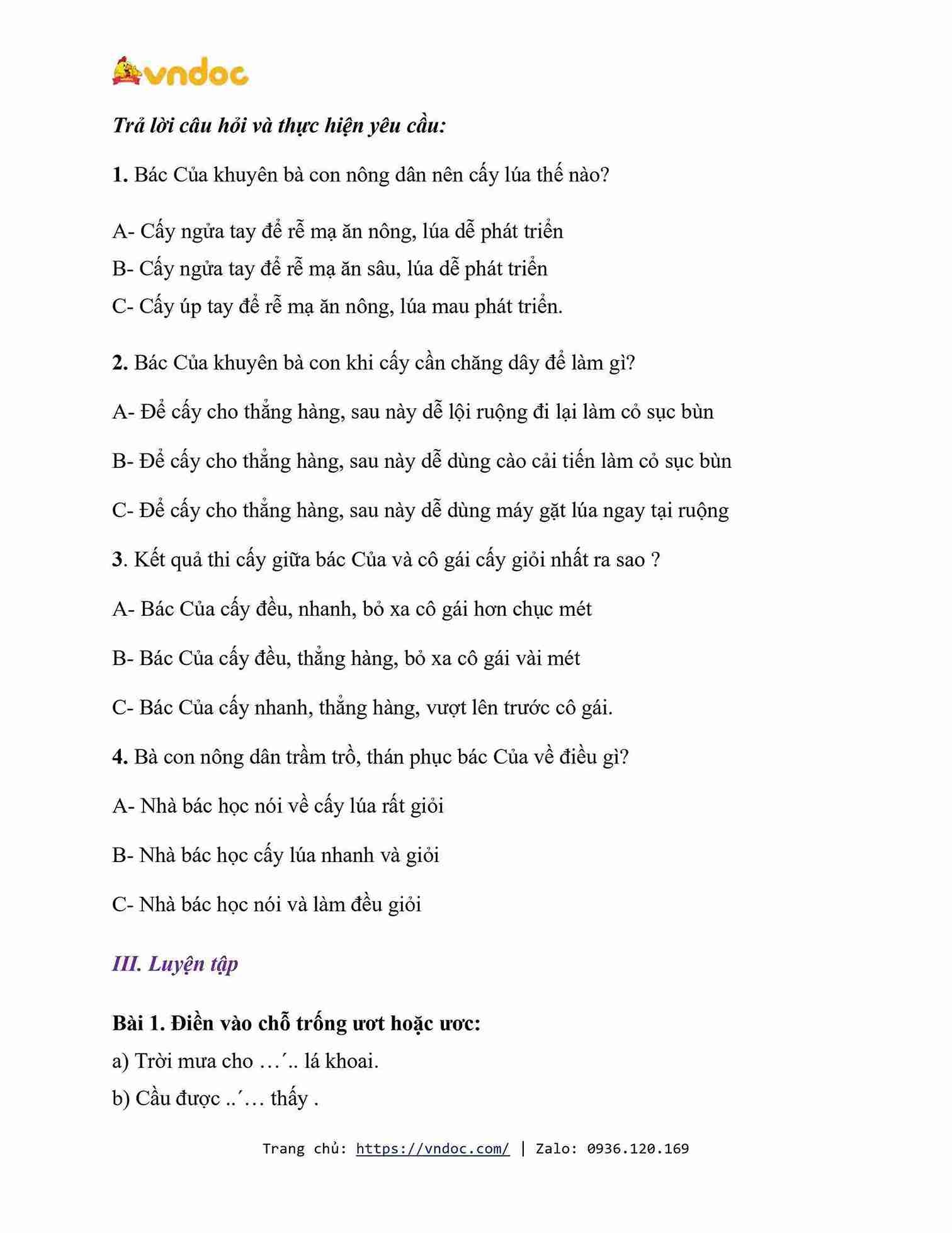 bai tap cuoi tuan tieng viet lop 2 ket noi tri thuc tuan 27 co ban hinh anh 2 1*578898