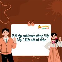 Bài tập cuối tuần tiếng Việt lớp 2 Kết nối tri thức Tuần 27 cơ bản