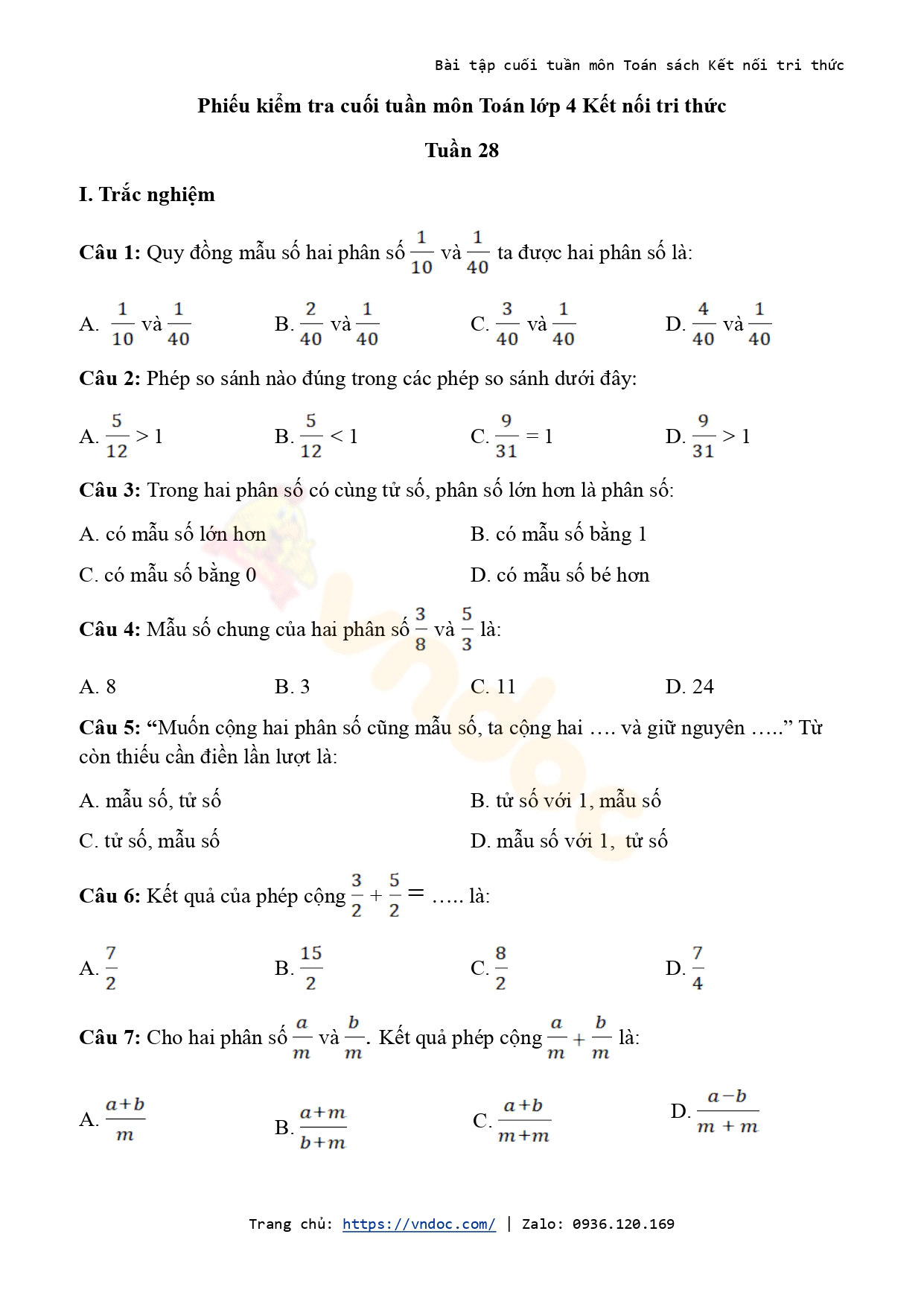 phieu kiem tra cuoi tuan 28 toan lop 4 kntt page 0001*580007