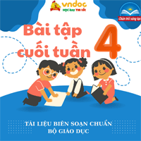 Phiếu bài tập cuối tuần lớp 4 Chân trời sáng tạo - Tuần 28 (Nâng cao)
