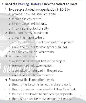 Friends Global 11 Workbook Unit 7 7F Reading