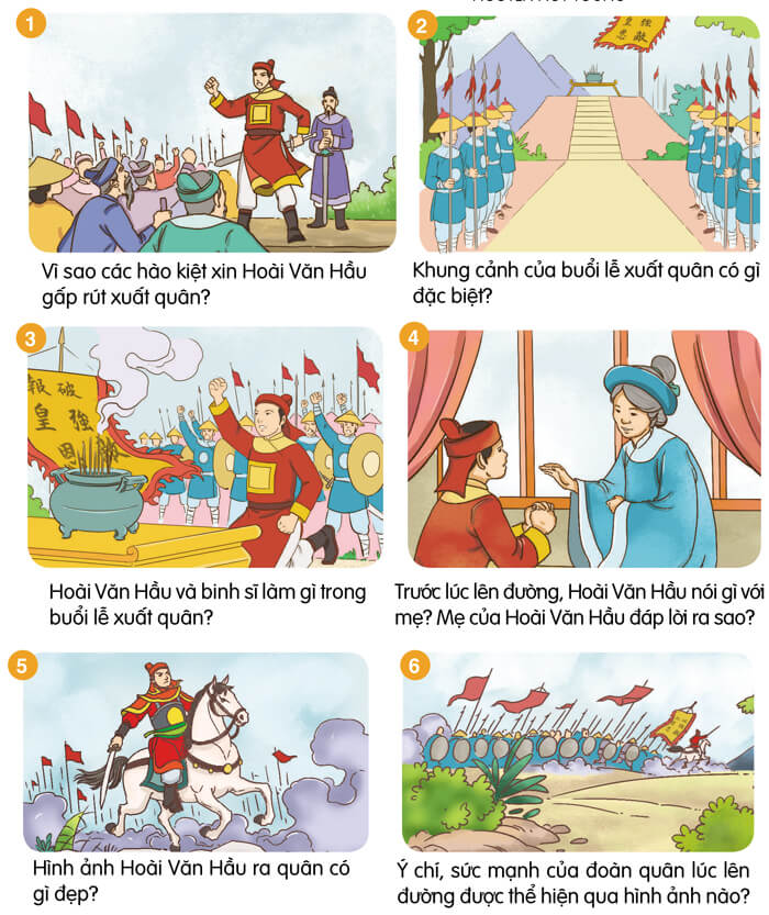 Kể chuyện Lên đường lớp 4 Cánh Diều