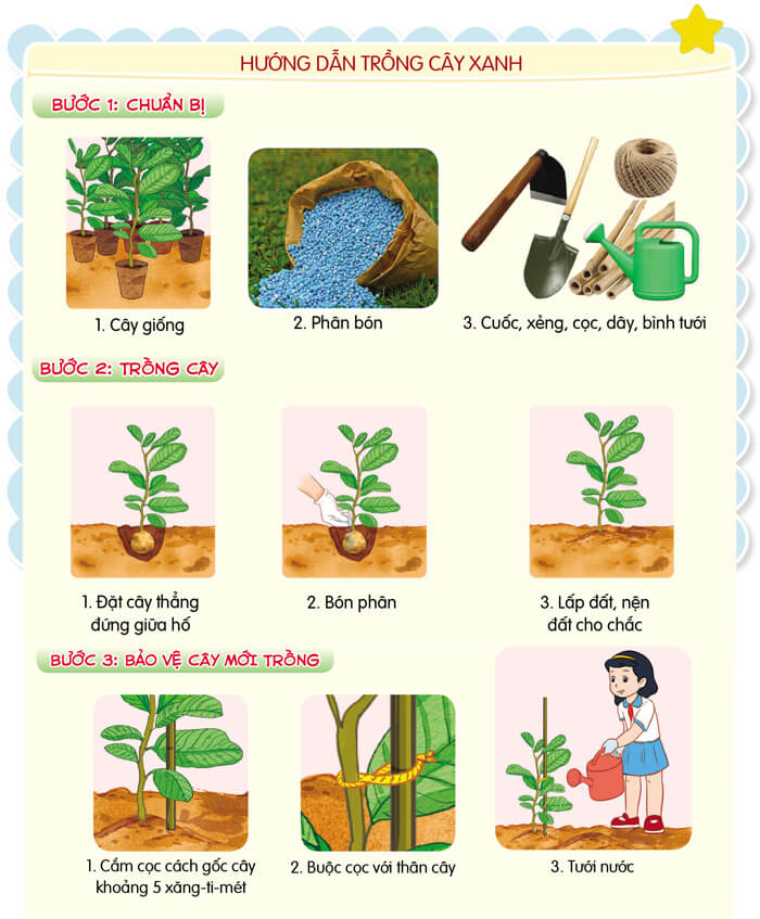 Hướng dẫn thực hiện một công việc lớp 4