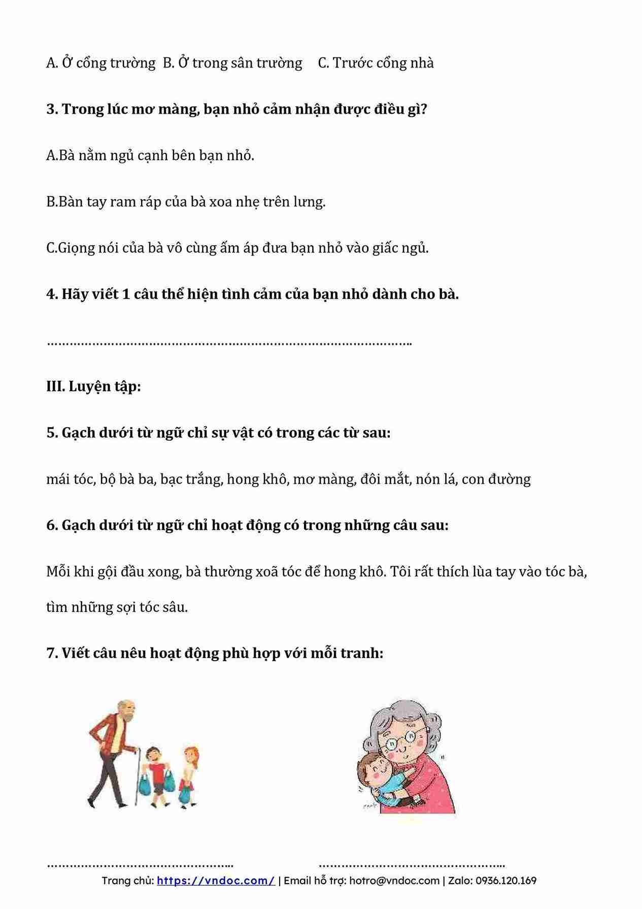 bai tap cuoi tuan tieng viet lop 2 ket noi tri thuc tuan 16 2*581799