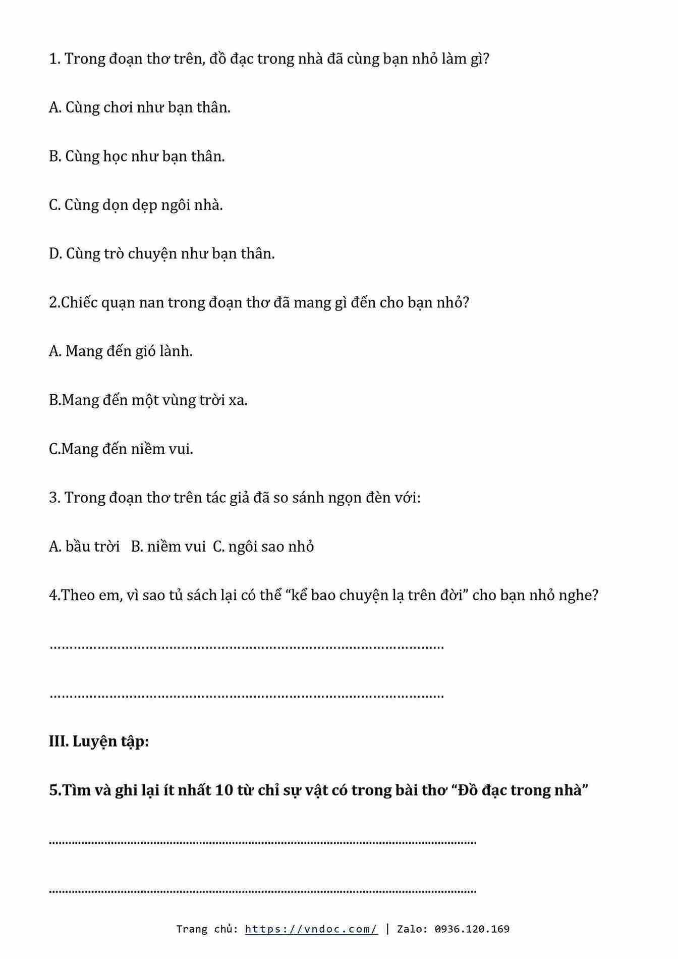 bai tap cuoi tuan tieng viet lop 2 ket noi tri thuc tuan 18 2*581737