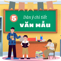 Dàn ý Tả cảnh một đêm trăng đẹp lớp 5 (Phần 2)