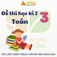 Bộ 03 đề thi học kì 2 lớp 3 môn Toán Kết nối tri thức