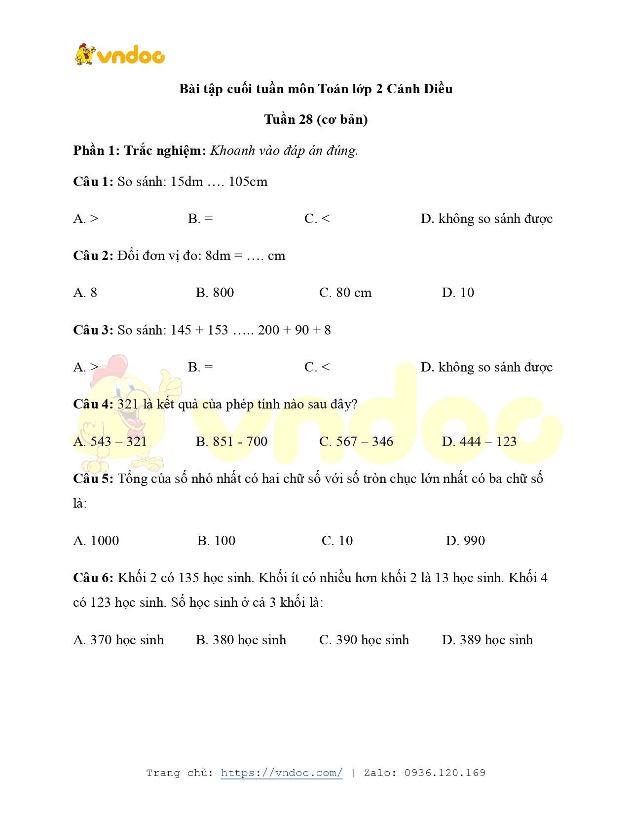 de kiem tra cuoi tuan toan lop 2 tuan 28 co ban h1*582192