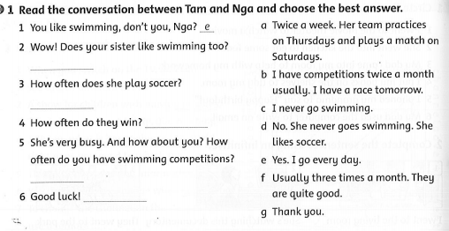 Family and Friends 5 Workbook Unit 11 Lesson 3