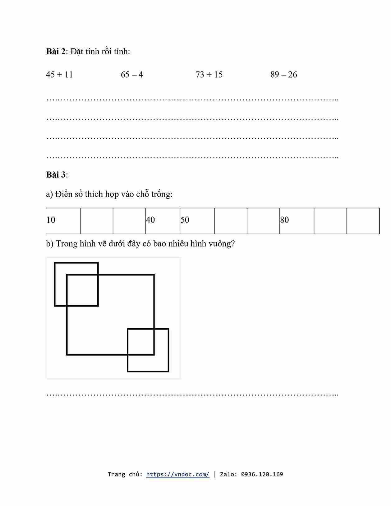 phieu bai tap cuoi tuan mon toan lop 1 2*582741