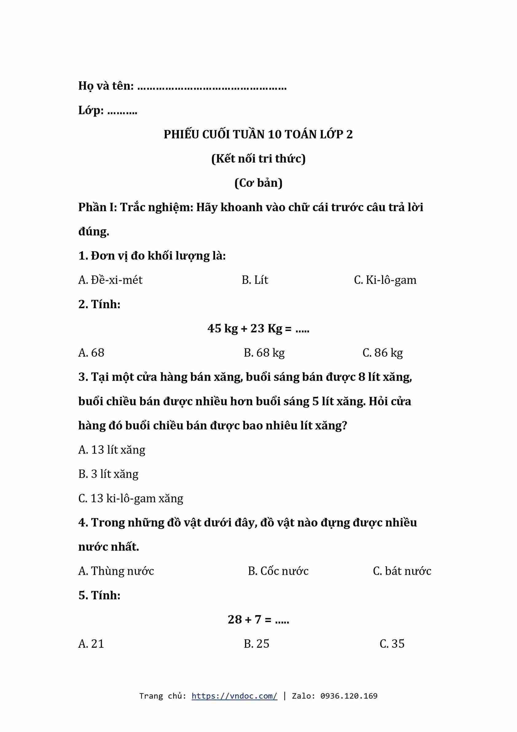 bai tap cuoi tuan lop 2 tuan 10 kntt 1*583034
