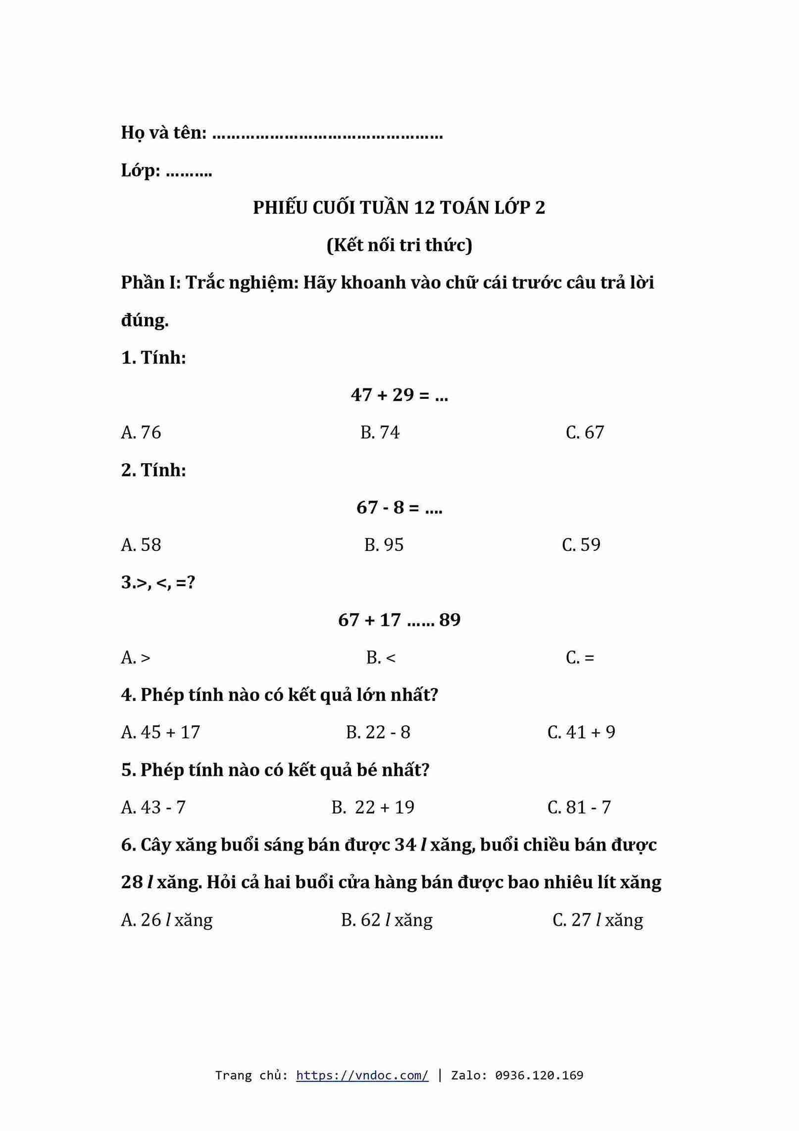 bai tap cuoi tuan lop 2 tuan 12 kntt 1*582998