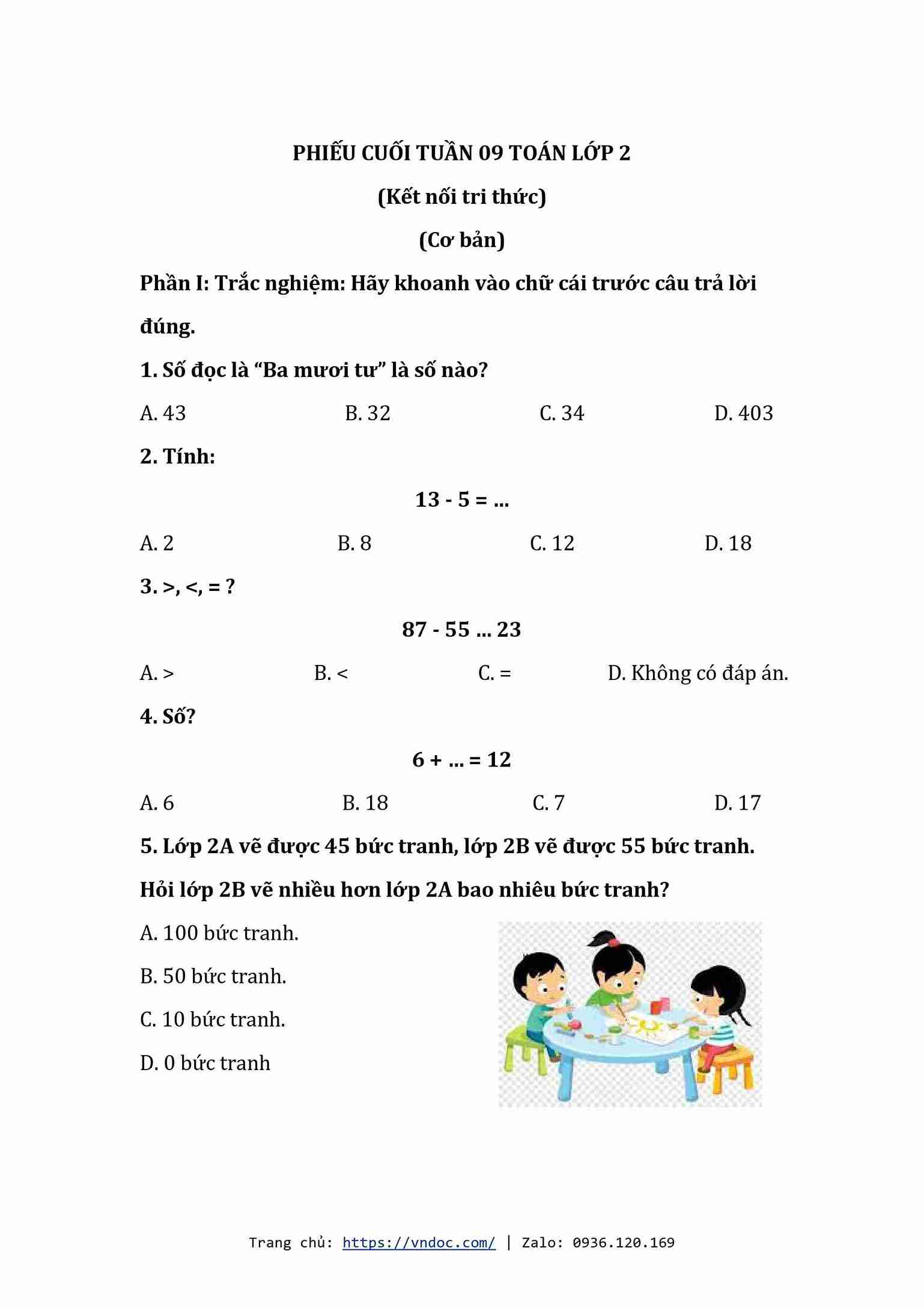 bai tap cuoi tuan lop 2 tuan 9 kntt 1*583046