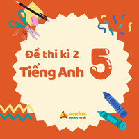 Đề cương học kì 2 tiếng Anh 5 i-Learn Smart Start