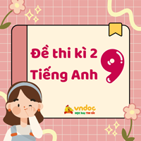 30 đề thi học kì 2 tiếng Anh lớp 9 có đáp án năm 2024