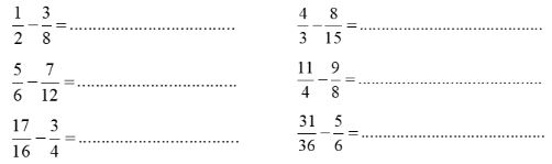 Vở bài tập Toán lớp 4 Tập 2 trang 56 Bài 1