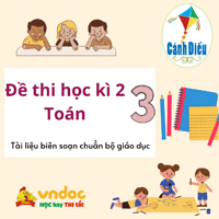 Đề cương ôn tập học kì 2 môn Toán lớp 3 Cánh diều năm 2026