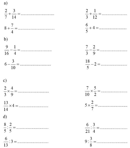 Vở bài tập Toán lớp 4 Tập 2 trang 99 Bài 2