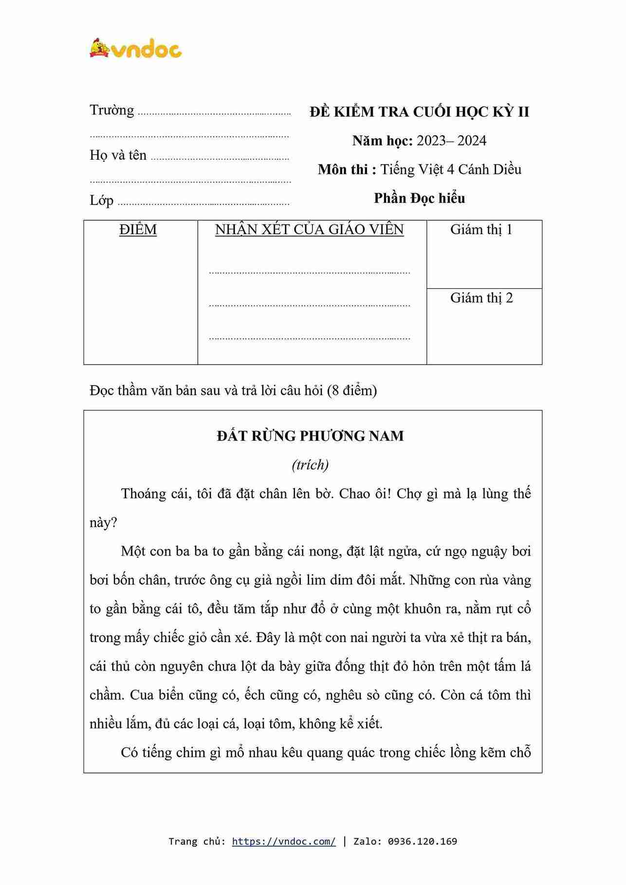 de thi hk2 tieng viet 4 cd de 1 2*585167