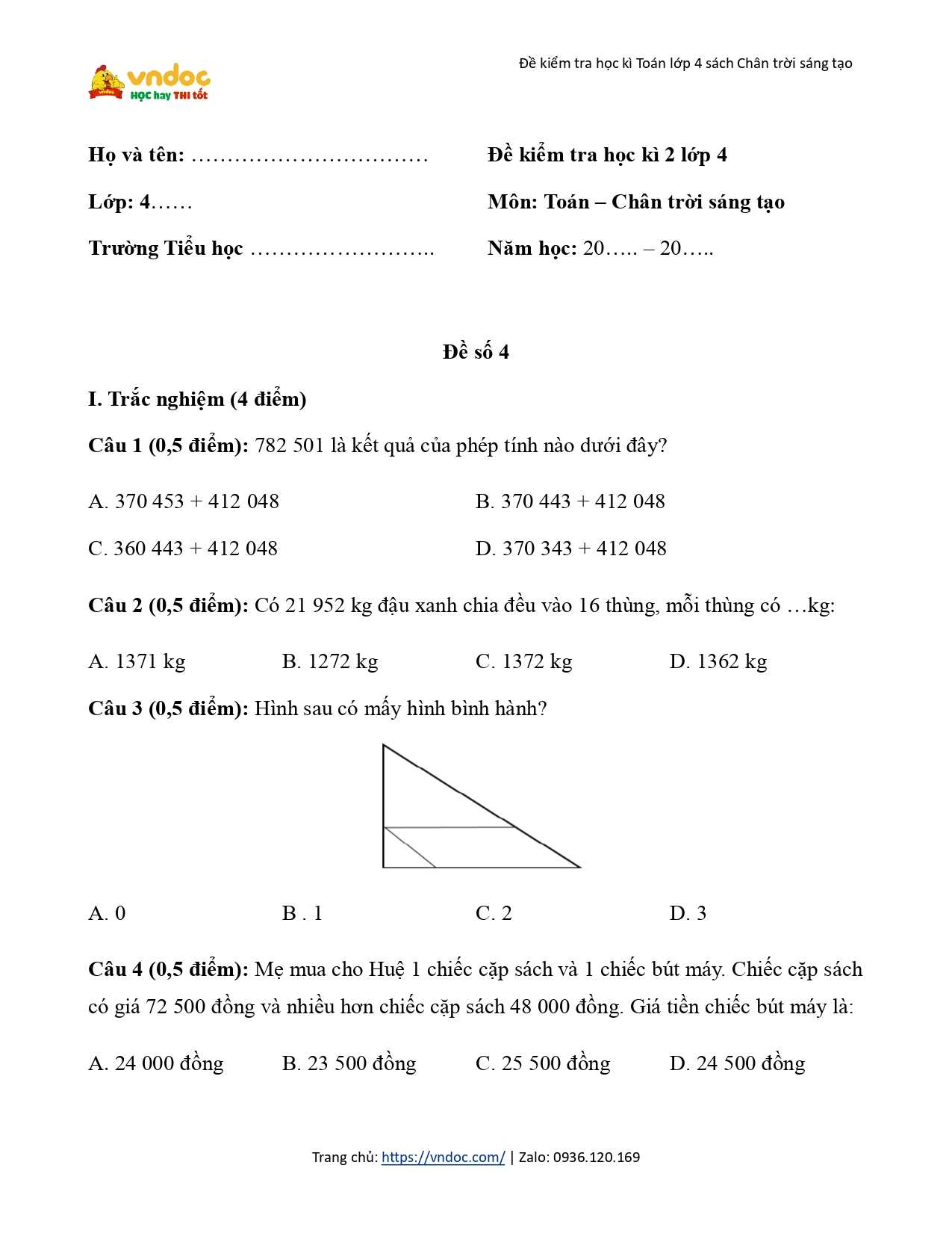 de thi hk2 toan lop 4 ctst so 4 page 0001*586024