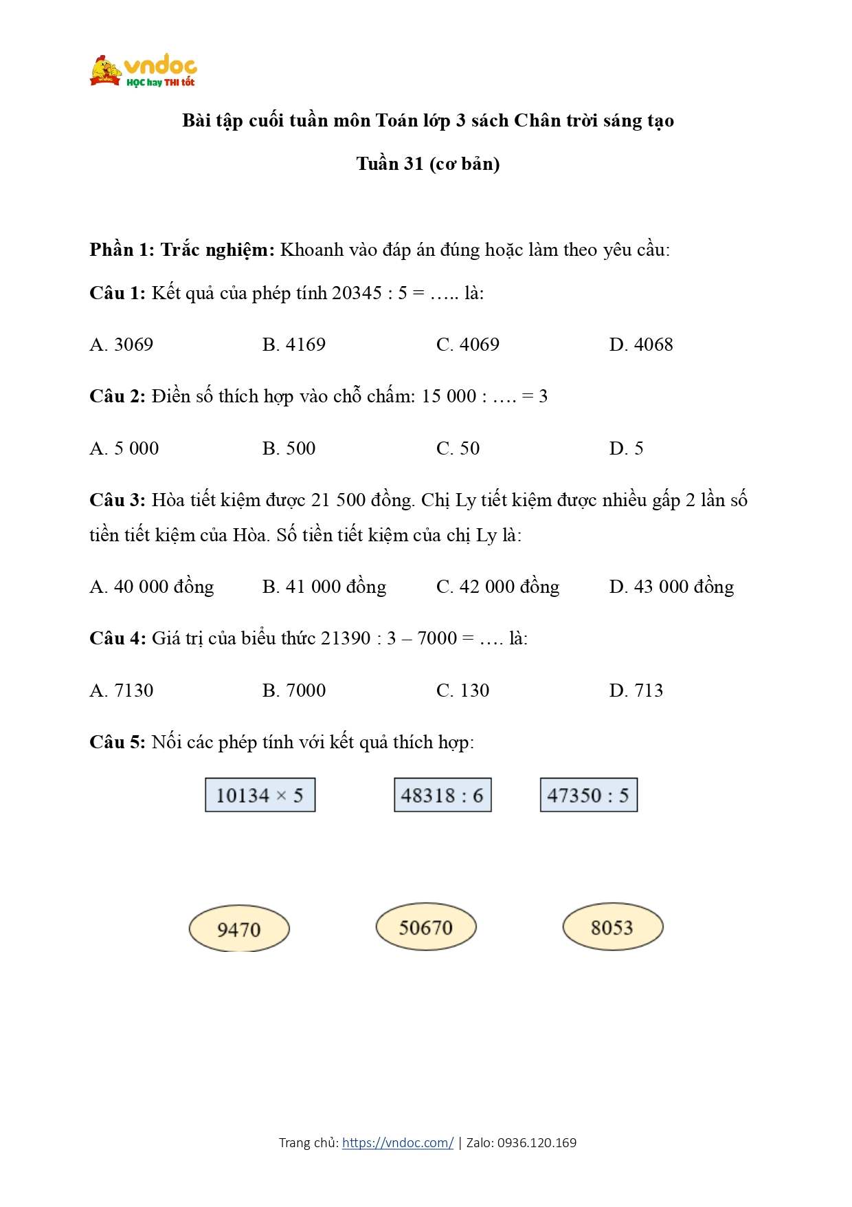 bai tap cuoi tuan 31 toan 3 ctst co ban h1*586403