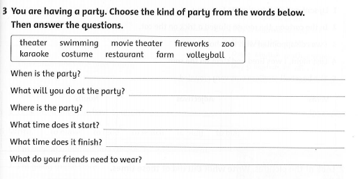 Family and Friends 5 Workbook Unit 12 Lesson 6
