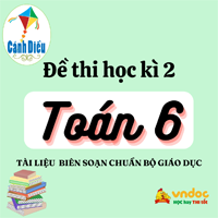 Đề thi học kì 2 Toán 6 Cánh Diều - Đề số 1