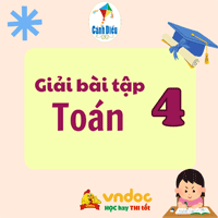 Toán lớp 4 trang 74, 75 Luyện tập chung Cánh Diều tập 2