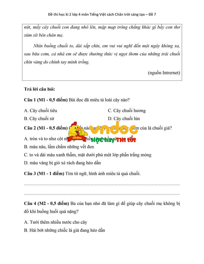 de thi hoc ki 2 tieng viet lop 4 chan troi sang tao theo thong tu 27 de 7 h2*587142