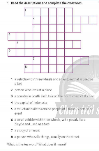 Friends Global 11 Workbook Unit 8 8A Vocabulary