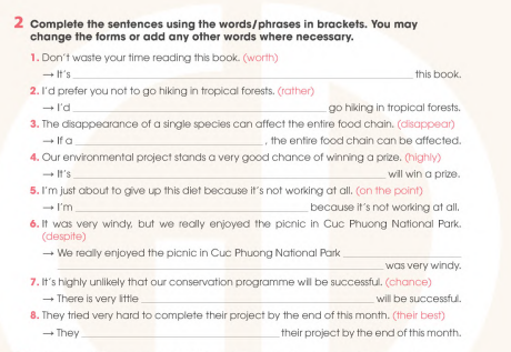 Sách bài tập Tiếng Anh 11 Global Success Unit 10 Writing