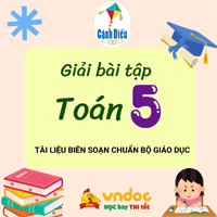 Toán lớp 5 Cánh Diều