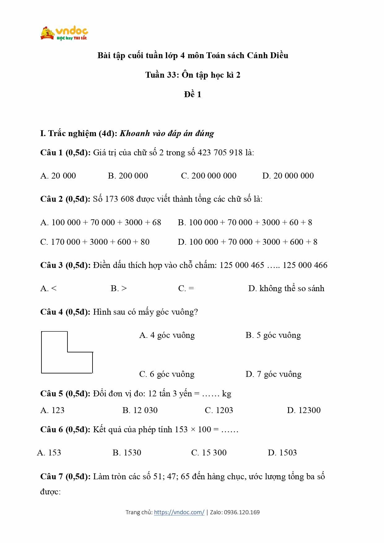bai tap cuoi tuan toan lop 4 canh dieu tuan 33 page 0001*589504