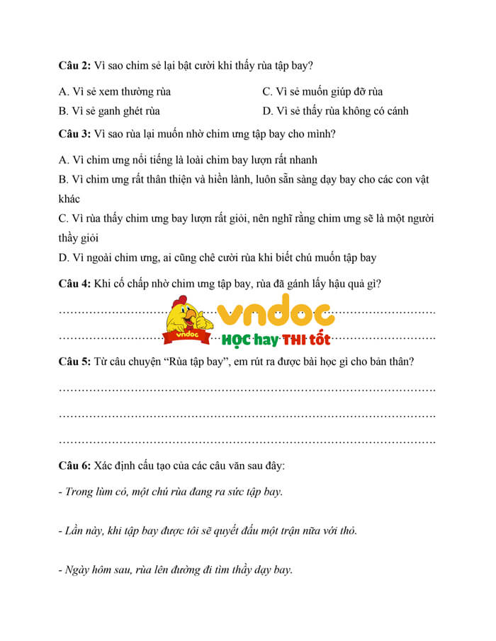 bai tap on he lop 4 len 5 mon tieng viet sach chan troi sang tao so 2 h2*589723