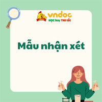 Mẫu nhận xét môn Tiếng Việt theo Thông tư 27