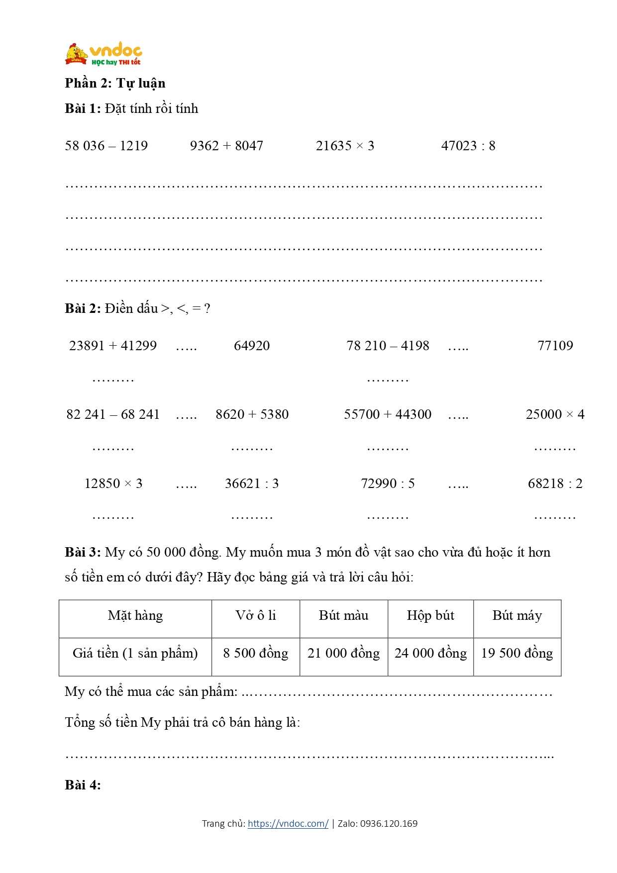 bai tap cuoi tuan 33 toan 3 nang cao ket noi page 0002*590321