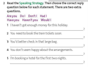 Friends Global 11 Workbook Unit 8 8G Speaking