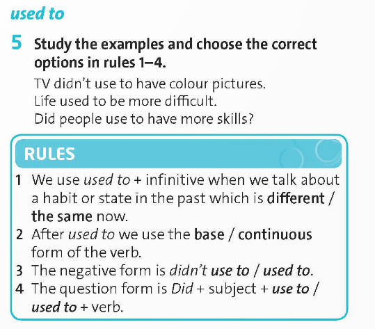 Tiếng Anh 9 Starter Unit Language Focus trang 9