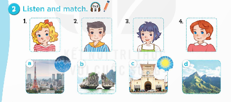 Tiếng Anh lớp 5 Global Success Starter Lesson B