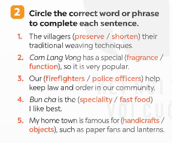 Tiếng Anh 9 Global Success Unit 1 Looking back