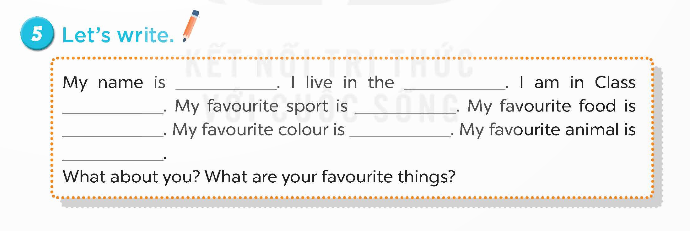 Tiếng Anh lớp 5 Global Success Unit 1 Lesson 3