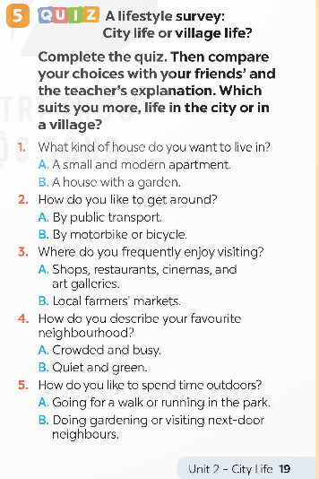 Tiếng Anh 9 Global Success Unit 2 Getting Started