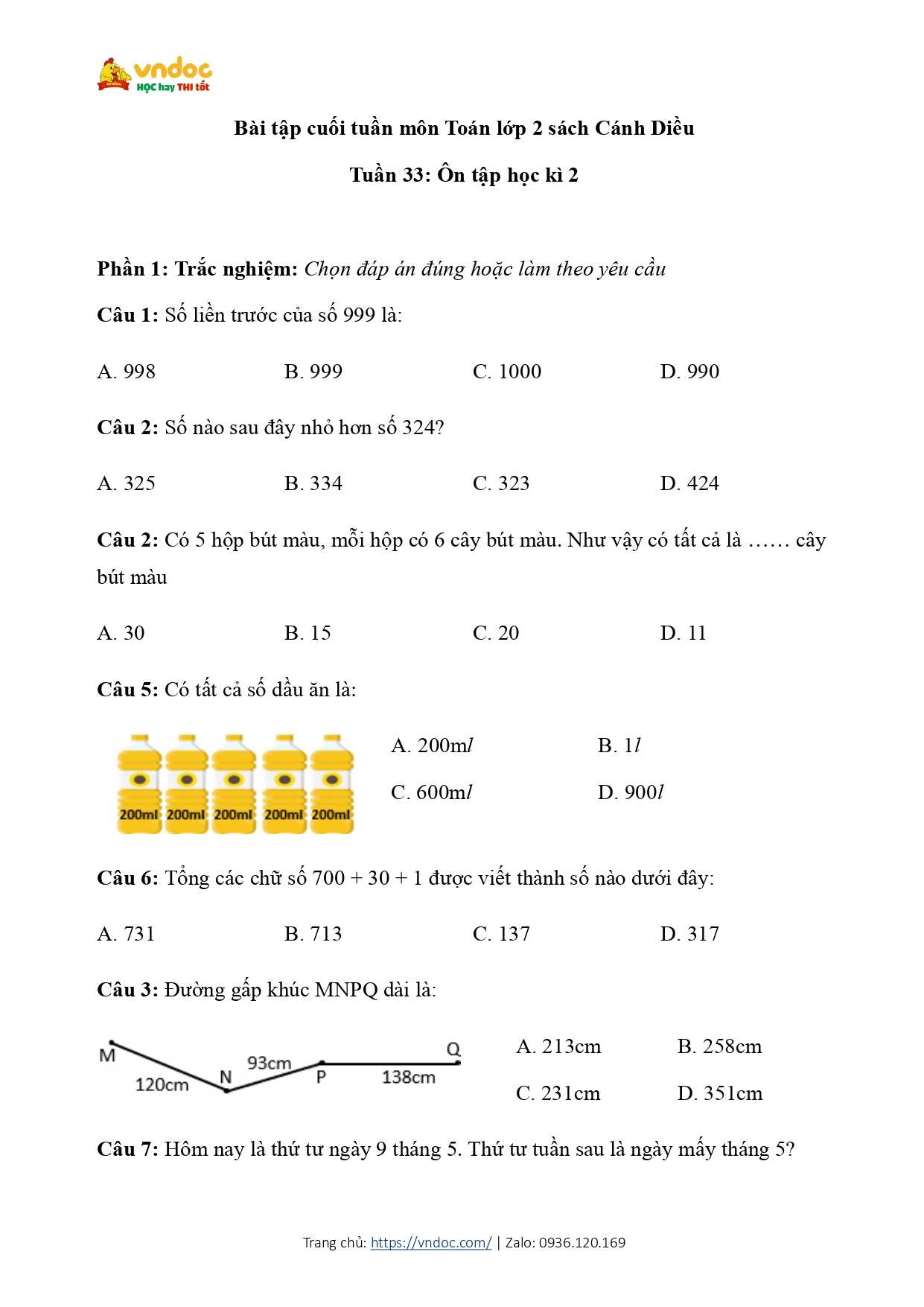 de kiem tra cuoi tuan toan lop 2 tuan 33 co ban page 0001*592245