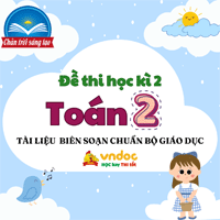 05 đề thi Toán lớp 2 học kì 2 Chân trời sáng tạo năm 2026