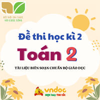 Bộ 05 đề thi Toán lớp 2 học kì 2 Kết nối tri thức năm 2026