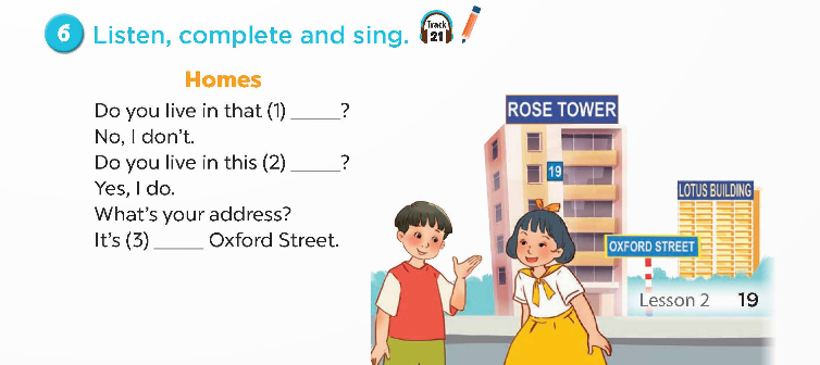 Tiếng Anh lớp 5 Global Success Unit 2 Lesson 2