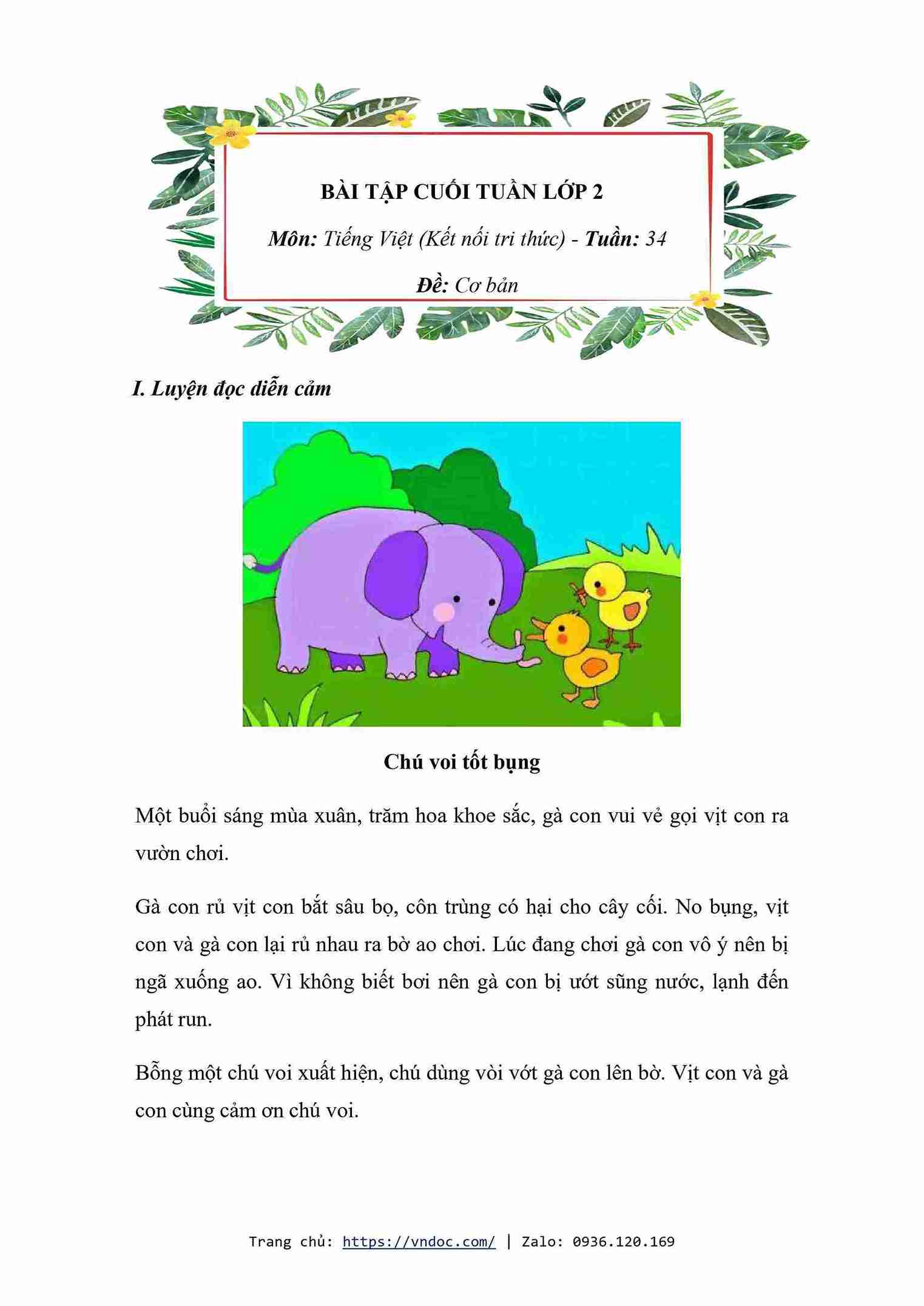 bai tap cuoi tuan tieng viet 2 kntt tuan 34 3*592337