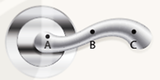 Tác dụng lực vào vị trí nào trong Hình 18.3 SGK KHTN 8
